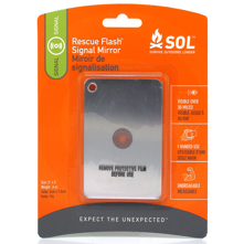 SOL Rescue Flash Signal Mirror