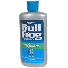 BullFrog SPF36 Quik Gel Sunblock 5oz image