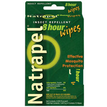 Natrapel Repellent Mosquito 8 Hour Protection Wipes 12 Pc Box