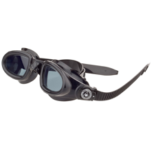 Aqua Sphere Mako Goggles Smoke Lens, Black Frame