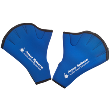 Aqua Sphere Webbed Swim Gloves with Velcro Closure