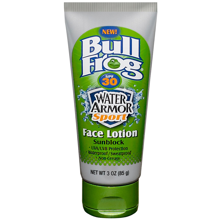 Bullfrog Water-Armor Sport Face Lotion SPF 30, 3 oz (88.7 ml)