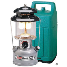 Coleman Premium 2-mantle Adjustable Dual Fuel Lantern w/Case