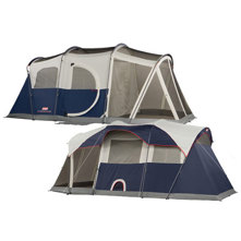 Coleman Elite WeatherMaster Screened 6, 9 x 17 Family Tent image