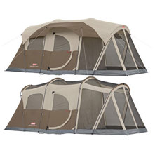 Coleman WeatherMaster Screen 6, 17 x 9 Family Tent