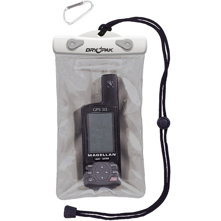 Dry Pak PDA, GPS, Game Player Case, 5" x 8", Gray/White