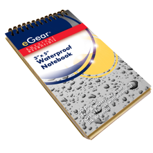eGear Waterproof Paper Pad 3 x 5