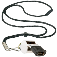 Fox 40 Superforce CMG Whistle with Breakaway Lanyard Silver