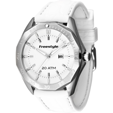 Freestyle 101801 Avalon Watch Stainless Steel White Strap