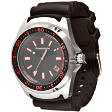 Freestyle Hammerhead FX Watch, Black With Blue DL