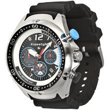 Freestyle Hammerhead Chrono XL Watch, Stainless Steel/Black