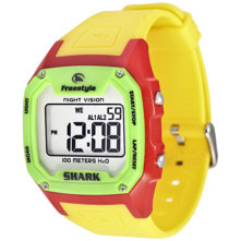 Shark By Freestyle Killer Watch, Gloss Red/Yellow/Green