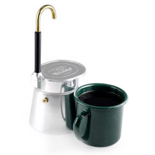 GSI Outdoors Mini Espresso Set 4-cup - Aluminum