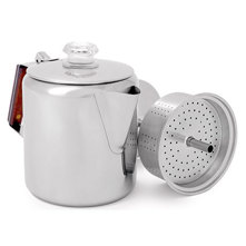 GSI Outdoors Glacier Stainless 6 Cup Coffee Perculator - Stove Top image