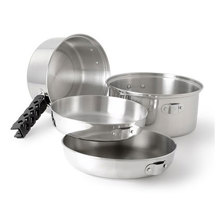 GSI Outdoors Glacier Stainless Cookset - Medium