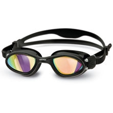 Head Superflex Junior Mirrored Swim Goggles, Black/Smoke