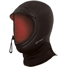 Hyperflex AMP Series 3 mm Surf Hood, Black