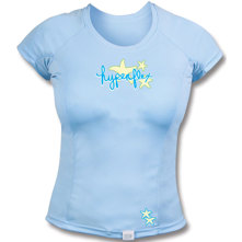 Hyperflex Child Girl Sky Short Sleeve Water-Shirt