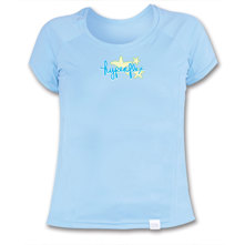 Hyperflex Junior Girl Sky Short Sleeve Water Shirt