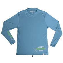 Hyperflex Junior Boys Ink Long Sleeve Water Shirt Slate