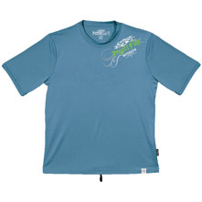 Hyperflex Junior Boys Ink Short Sleeve Water Shirt Slate