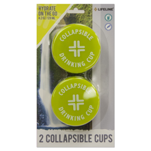 Lifeline 2-Pack Collapsible Cups