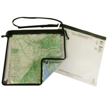 Loksak Splashsak Map Case 12" x 12" (30.5 x 30.5 cm) with Adjustable Shoulder/Waist Strap