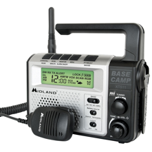 Midland XT511 GMRS Emergency Dynamo Crank Radio with AM/FM