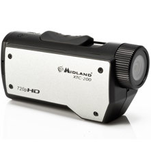 Midland XTC-200VP3 Sport 720p HD Wearable Action Camera, Includes 4 Different Types of Mounts