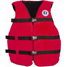 Mustang Survival Universal Fit Adult PFD, Red