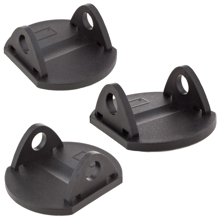 Optrix Flat Base Pack - 3 Flat Bases with Adhesive
