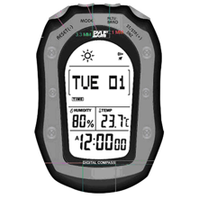 Pyle Sports Digital Weather Station, Black