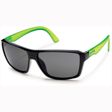 Suncloud Colfax Polarized Optics, Black-Green Frame/Gray Lens