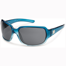 Suncloud Cookie Polarized Optic, Sea Blue Laser Frame/Gray Lens