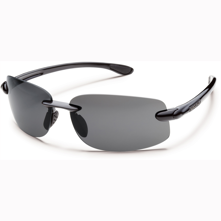 Suncloud Excursion Polarized Optics, Black Frame/Gray Lens