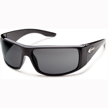 Suncloud Pit Stop Polarized Optics, Black Frame/Gray Lens