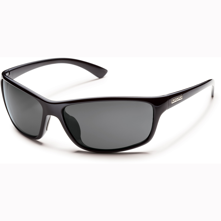 Suncloud Sentry Polarized Optics, Black Frame/Gray Lens