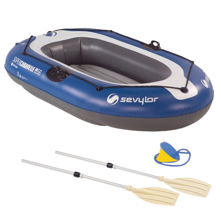 Sevylor Super Caravelle 2-Person Boat with Oars & Pump