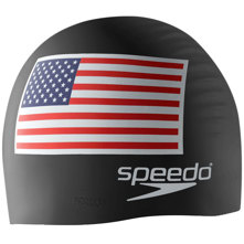 Speedo U. S. Flag Silicone Cap