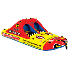 Sports Stuff Bandwagon 2+2, 4 Rider Towable