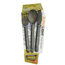 Sea To Summit Alpha Light 3 Piece Set - Knife, Fork and Spoon