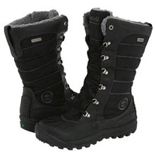 Timberland Mount Holly Leather and Fabric Lace Duck Waterproof Boot for Women