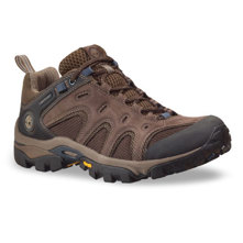 Timberland Hypertrail Fabric & Leather Low Hiking Shoes for Men - Dark Brown image