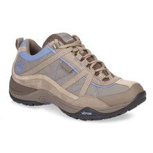 Timberland Lionshead Leather & Fabric Low Hiking Shoes for Women - Greige/Blue