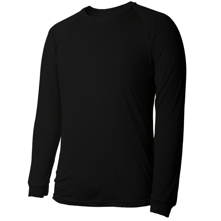 Terramar Thermasilk Filament Jersey Silk Crew Shirt for Men