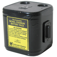 Underwater Kinetics Nicad Spare Battery Pack, for D4R Dive Light