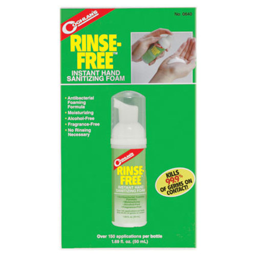 Coghlan's Rinse-Free Hand Sanitizer Foam