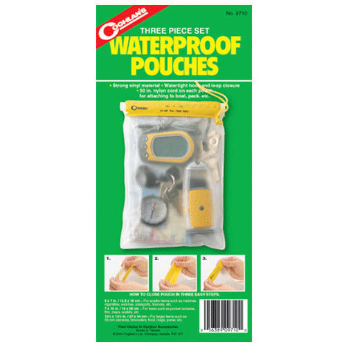 Coghlan's Waterproof Pouch Set (3 pc.)