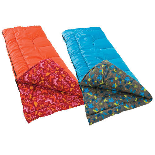 Coleman Catnap 50F Synthetic Rectangular Sleeping Bag for Kids