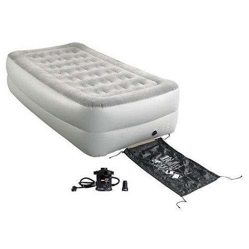 Coleman Raised QuickBed Twin Airbed with 120V Pump